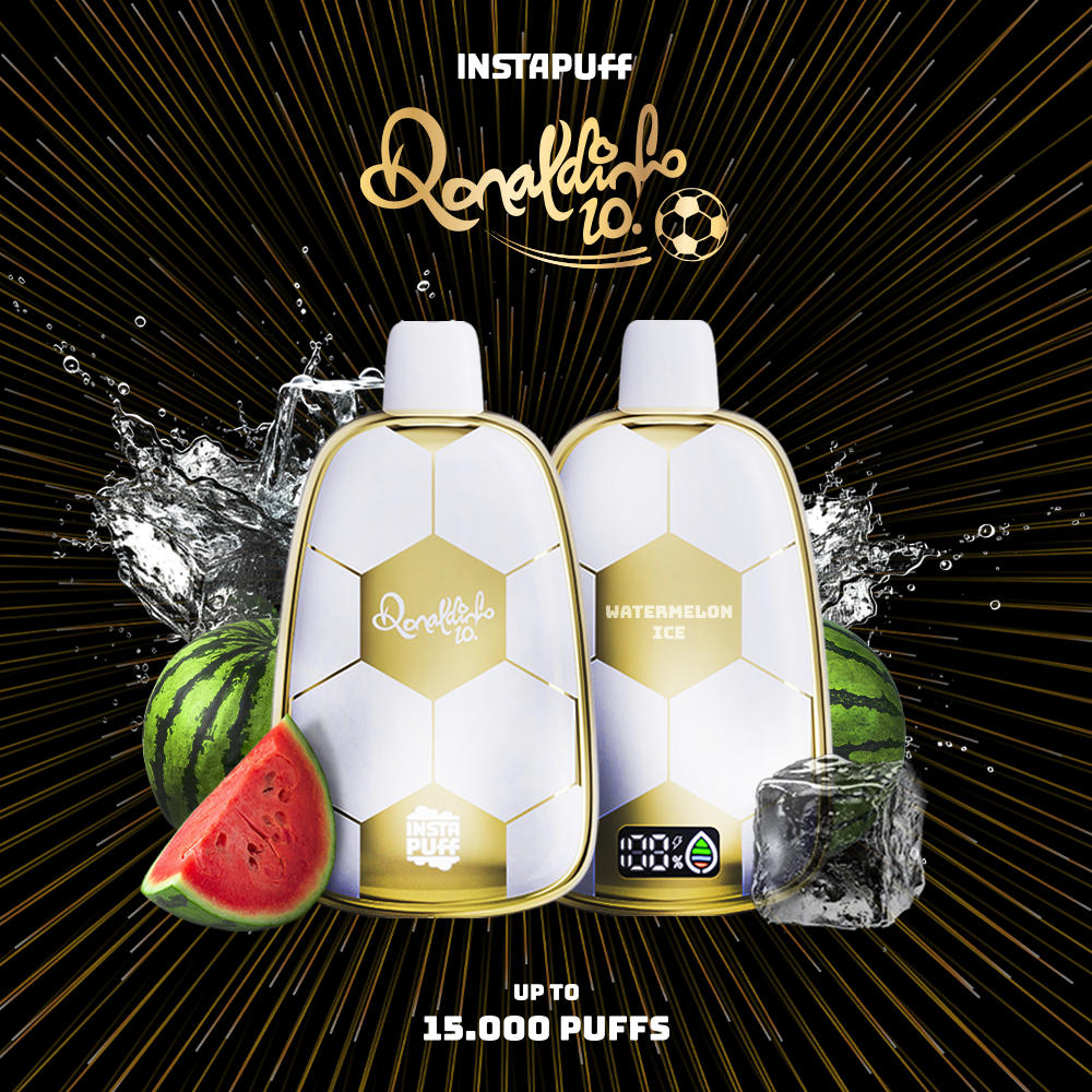 Ronaldinho Instapuff - Watermelon Ice – Bigmo Vapes