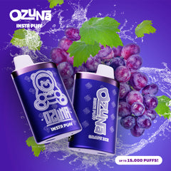 Ozuna Instapuff - Grape Ice  Bigmo Vapes