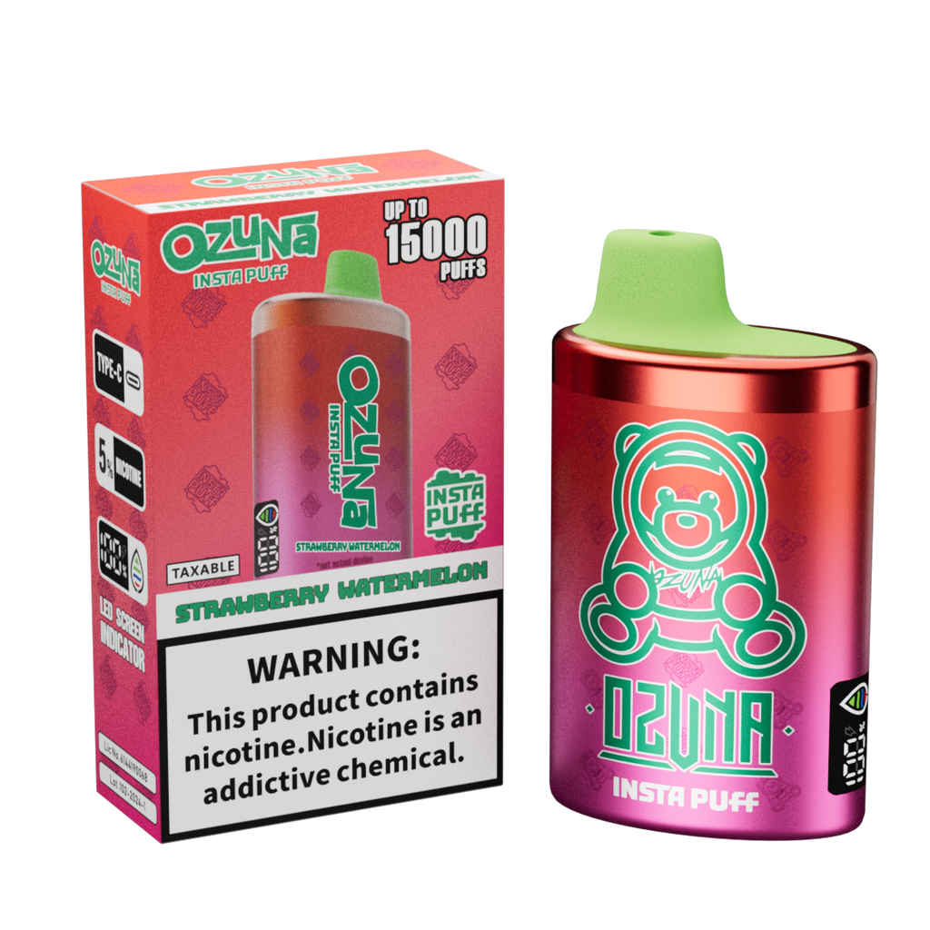 Ozuna Instapuff - Strawberry Watermelon Bigmo Vapes Ozuna Instapuff - Strawberry Watermelon Bigmo Vapes